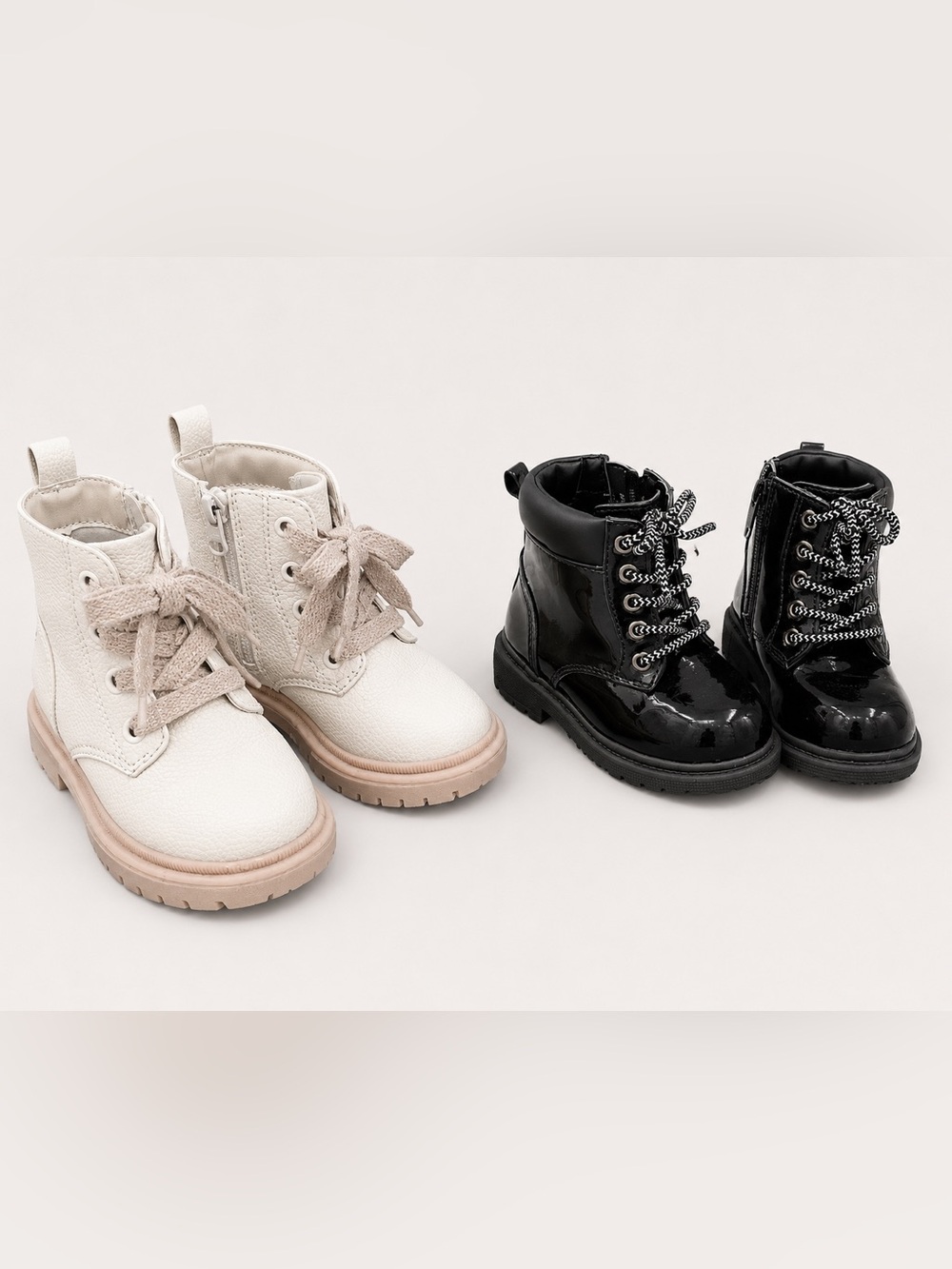 Toddler Girls Combat Boot Bundle | Cat & Jack + Wonder Nation | Size 5 & 6